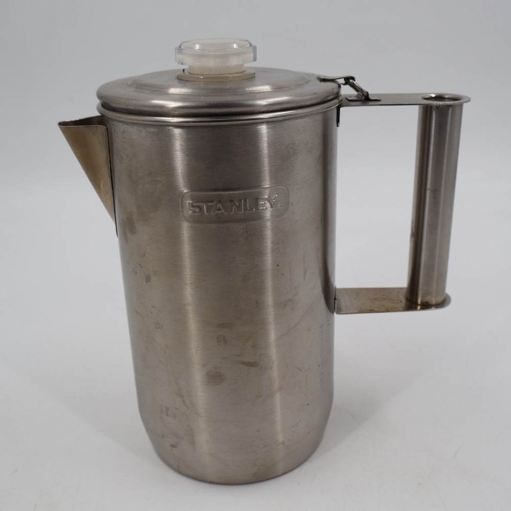 Stanley Coffee Percolator 1.1QT Silver Stainless Steel Adventure Series